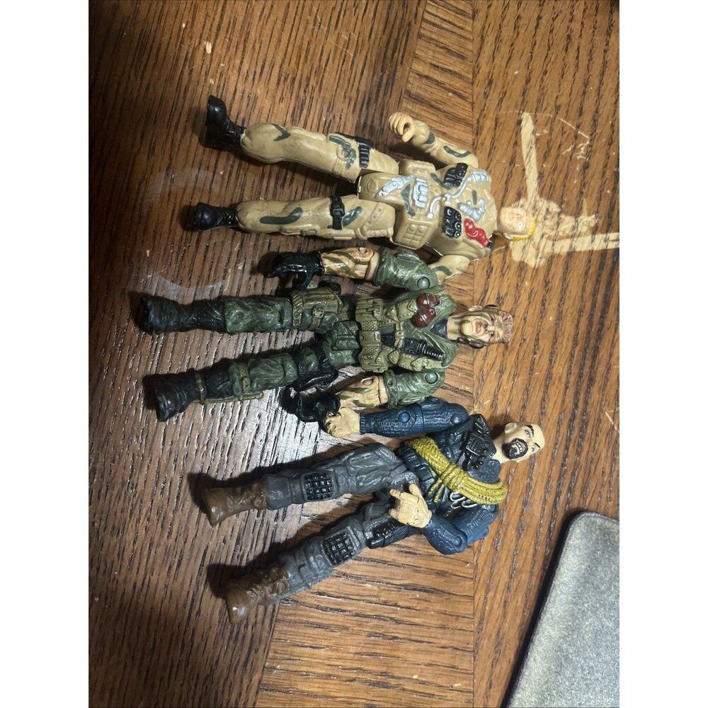 2003 Lanyard The Corps Action Figure Lot Of 3